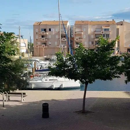 Ferienwohnung La Galiote, T2 Vue Port, Terrasse Et Parking Frontignan Exterior foto